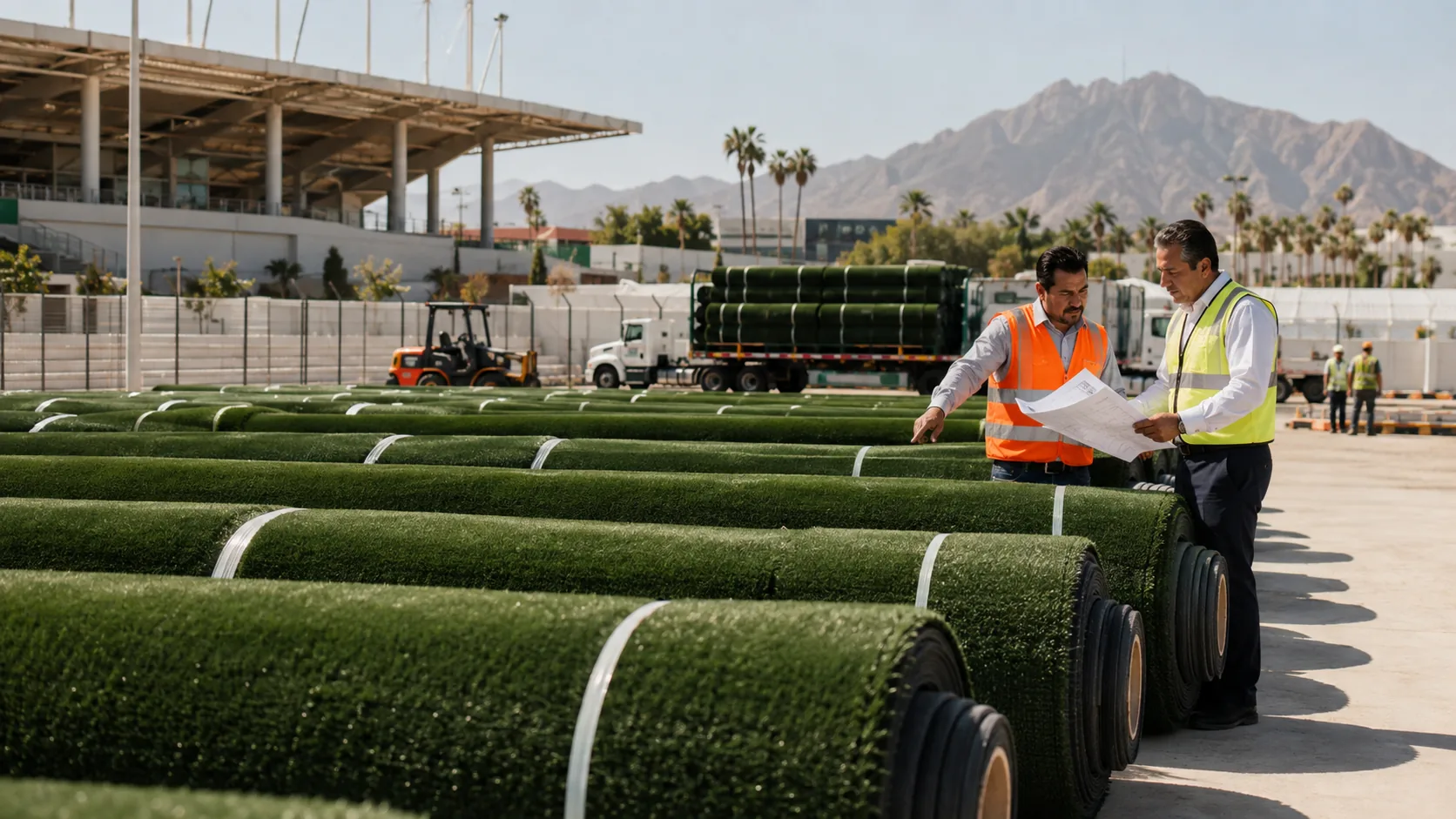 Compra de pasto sintético por volumen: cómo planear el suministro