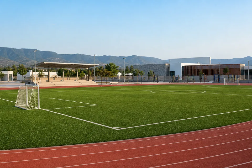 Cotización de pasto sintético para unidad deportiva