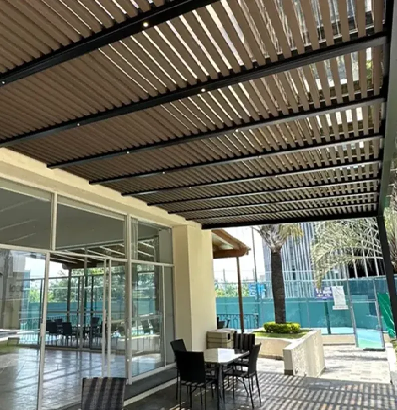 Viga WPC para exterior